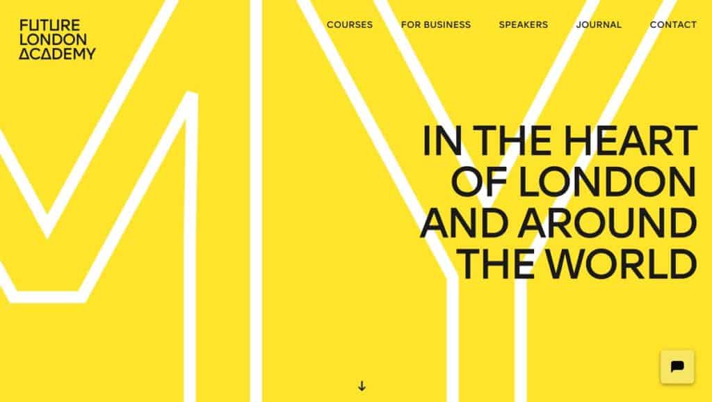 Geometric Web Design Patterns