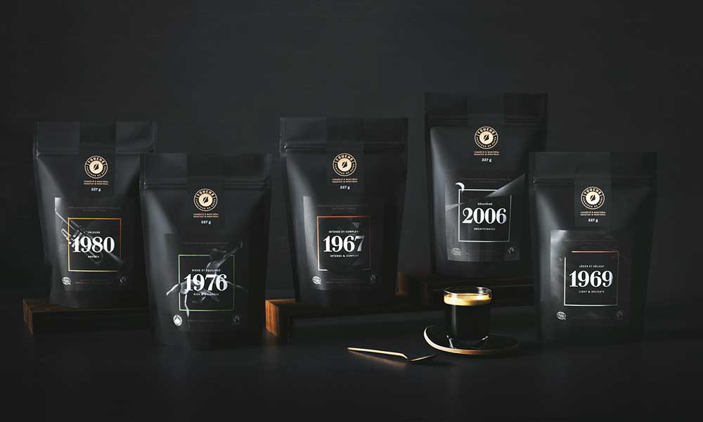 Touche Coffee Packaging Design