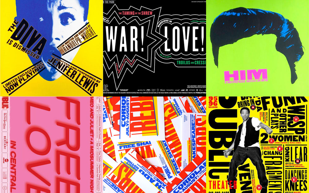 Graphic Designer Paula Scher Work