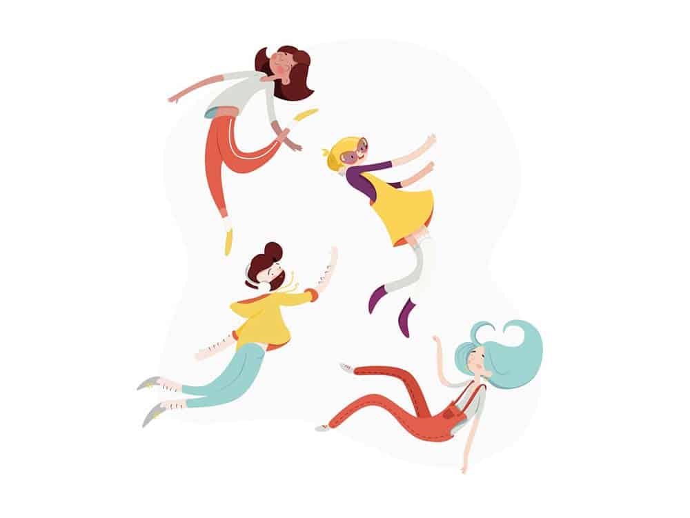 Dribbble Community Illustration