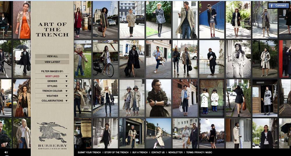 Burberry Art Of The Trench Marketing Campaign