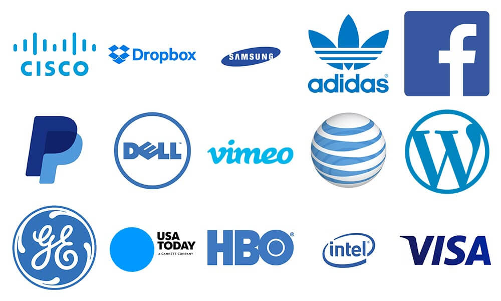 Blue Logos Design