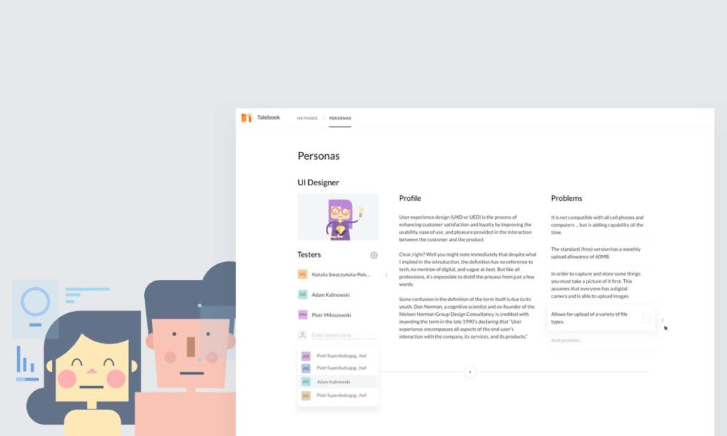 User Interface Tips Target Audience