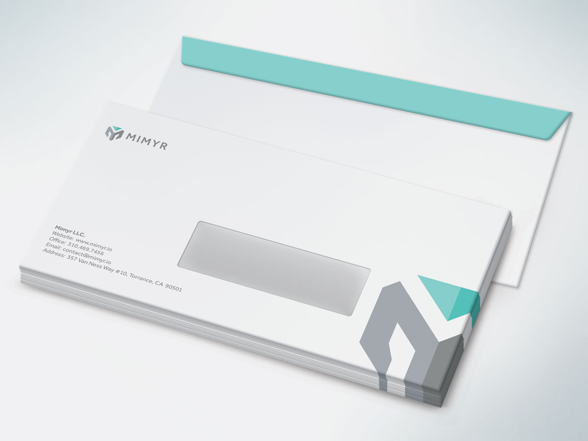 Mimyr Envelope Design