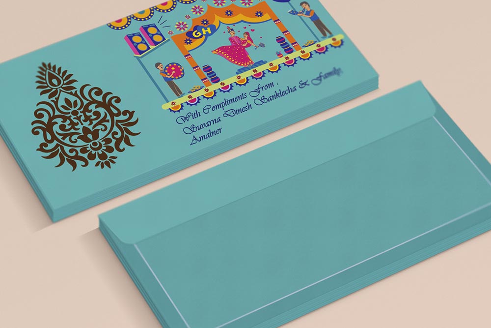 Wedding Envelope Design