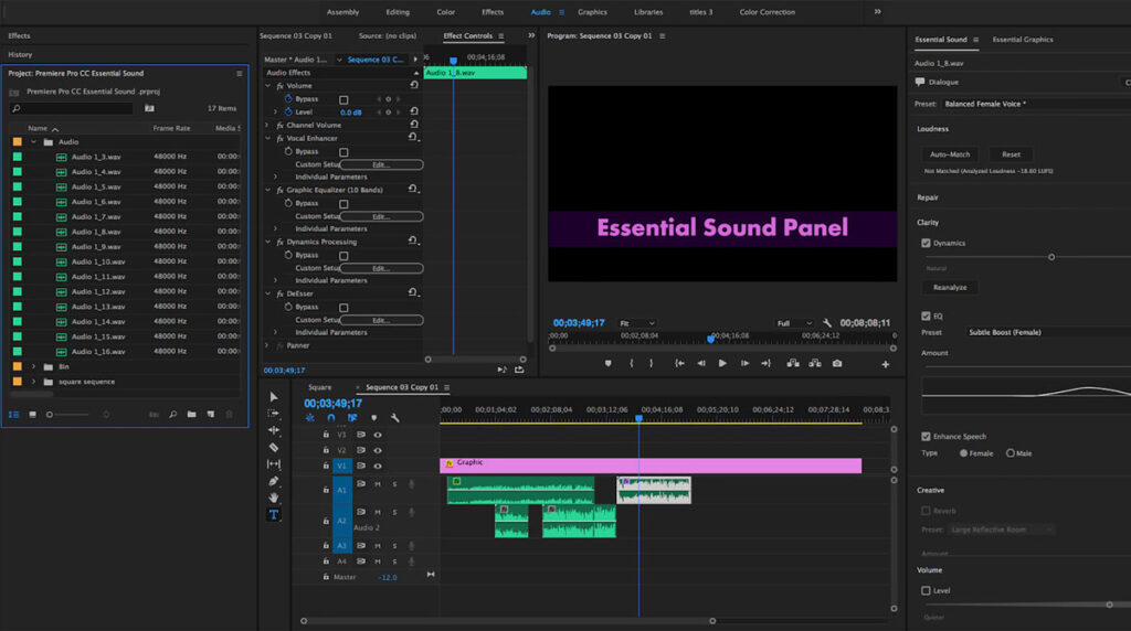 Adding Music To Video Premiere Pro