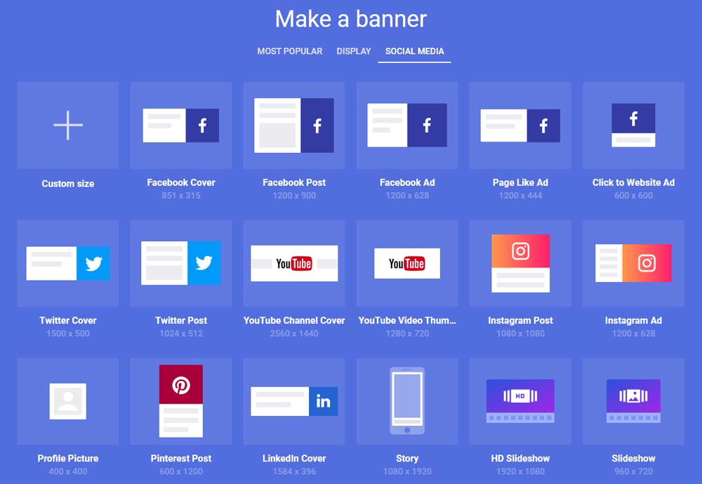 Social Media Banners