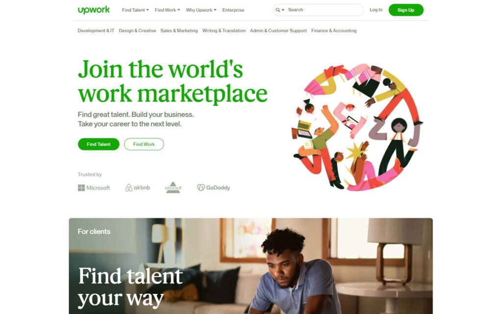 Upwork Website