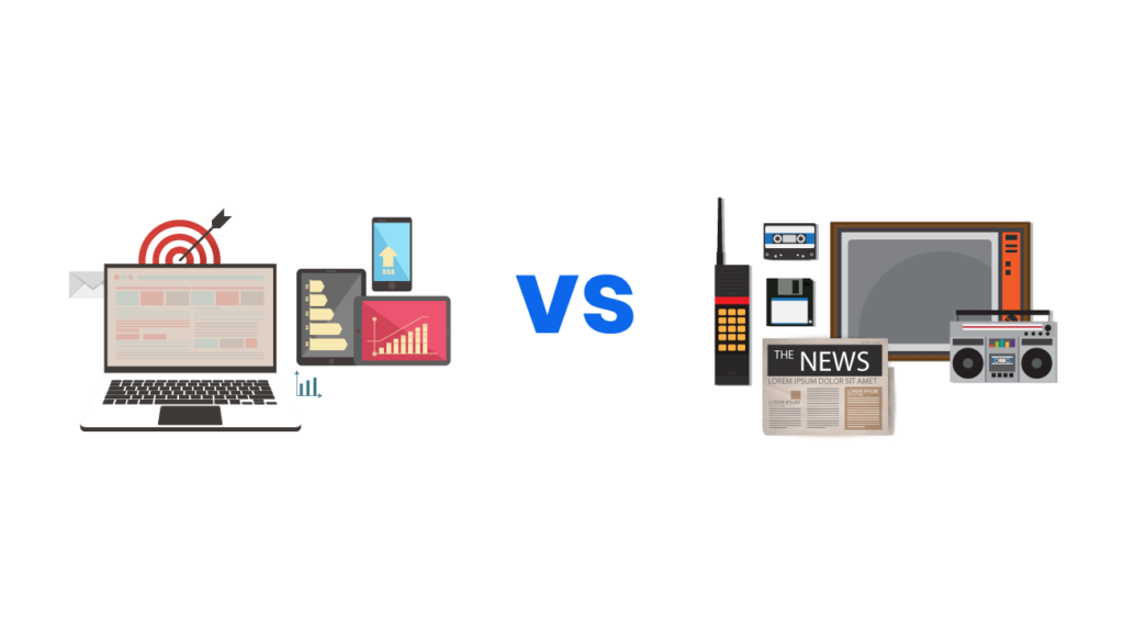 Traditional Marketing Vs Digital Marketing