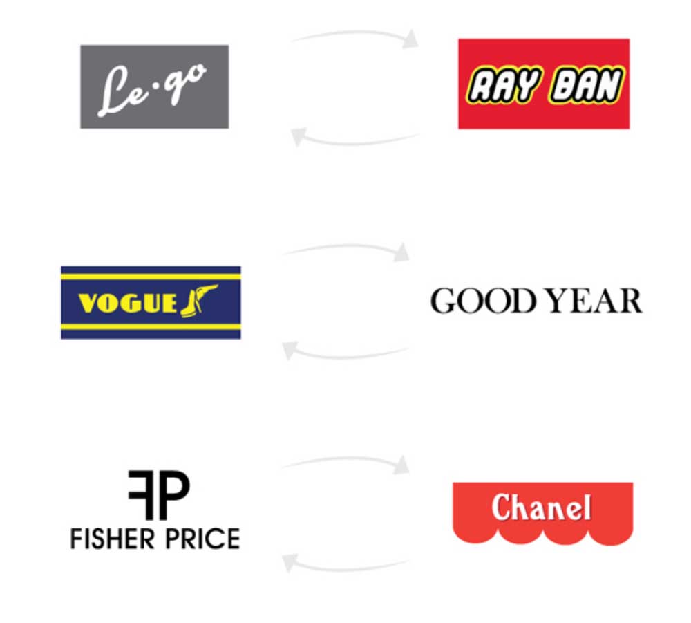 Famous Logo Swaps