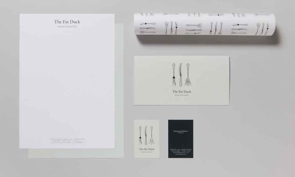 Fat Duck Restaurant Branding