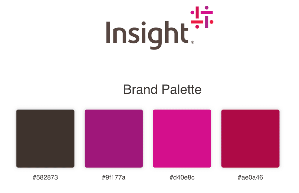 Insight Branding Colours